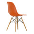 Cadeira Eames em Plástico DSW / Base maple